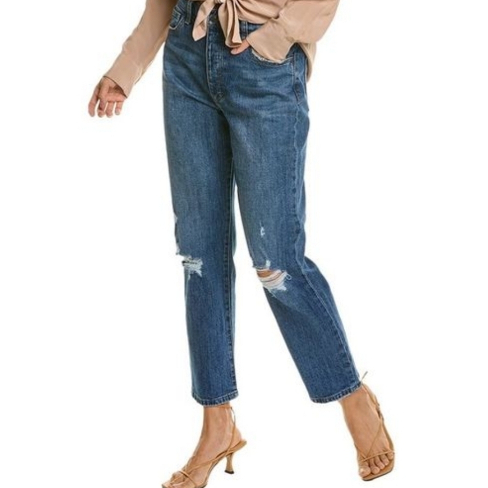Joe's Jeans The OG Lynette Straight Leg Button Fly Womens Jean NEW